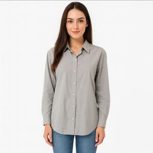 Elisabeth Liz Claiborne Blue Vintage Plus Sz Blouse Sz 2